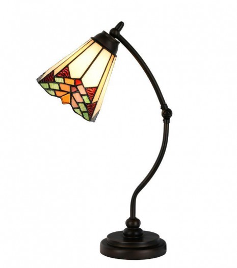 Leamington Tiffany Swan Neck Lamp